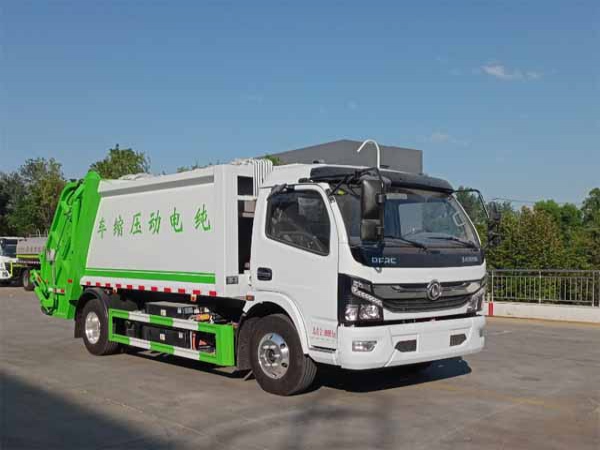 6方纯电动压缩式垃圾车
