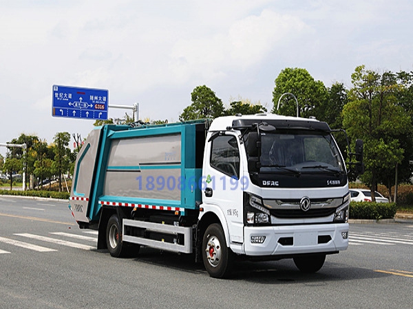 6方纯电动压缩式垃圾车