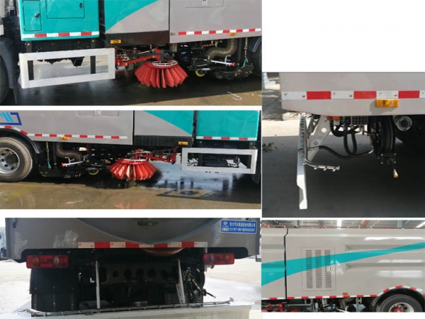 天锦15方纯电动洗扫车