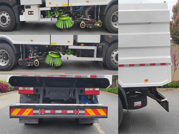 东风14方纯电动洗扫车