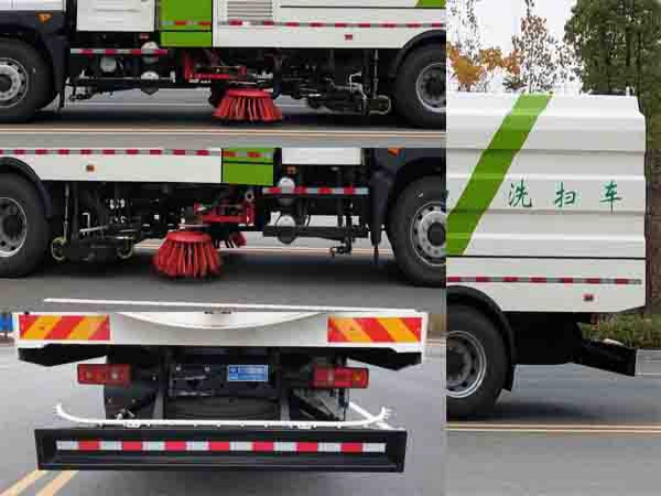东风纯电动洗扫车