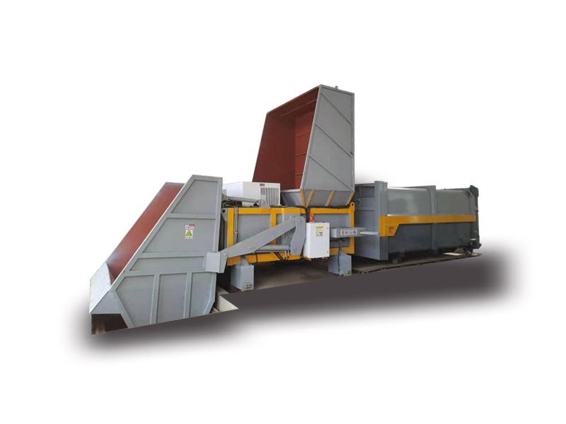 水平直压式垃圾站(翻斗上料 机头移动)