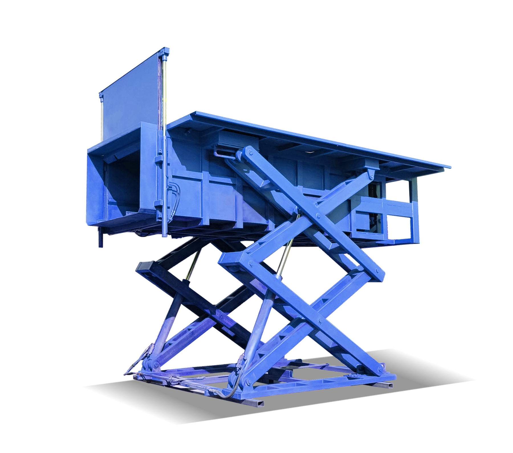 地埋式垃圾压缩站(侧举)